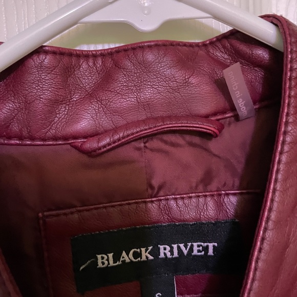 Garnet Leather Jacket Small - Picture 5 of 5